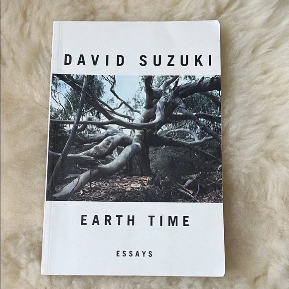 📚3/$20 David Suzuki “Earth Time” Book - Picture 1 of 2